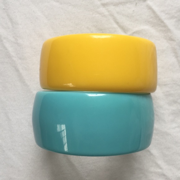 π₯ VINTAGE Bright Eye & Hot Pink Lip Bangles π₯ - Picture 6 of 8